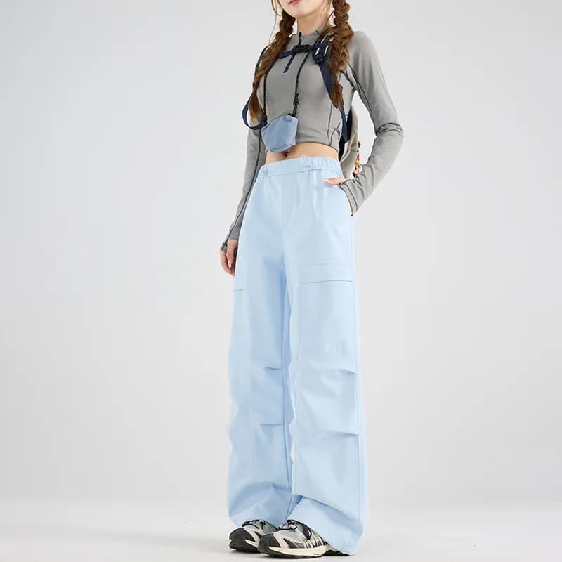 Women's wide-leg casual pants